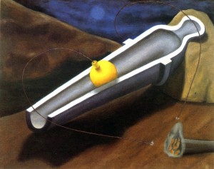 Trampa mortal, 1991. Óleo sobre lienzo, 81 x 65 cm. 