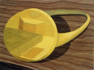 El paisaje esquivo 9.00.AM, 1992. Óleo sobre lienzo, 61 x 46 cm.   